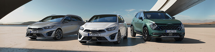 Kia Ceed, Ceed SW und Sportage